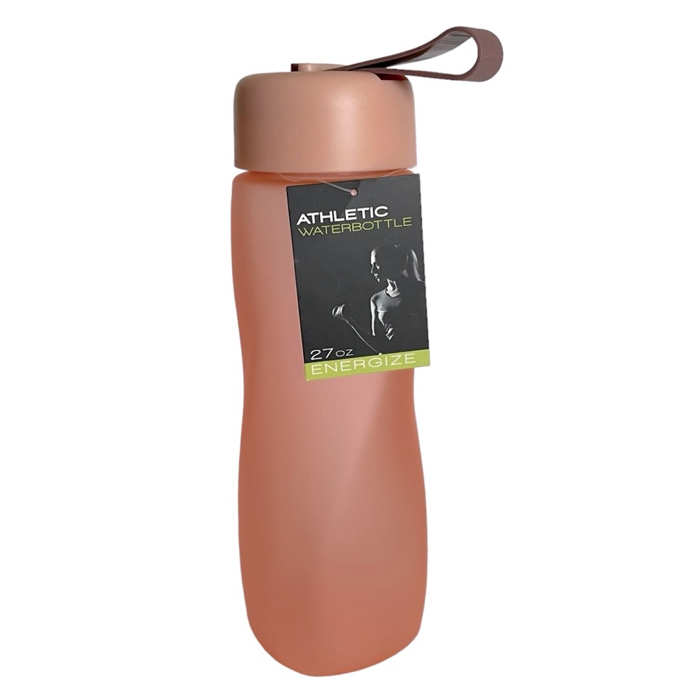 ECO ONE Energize Athletic Water Bottle Peach Purple 27 oz